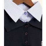 布帛切替ショートスリーブレイヤードポロ | SpRay | 詳細画像14 