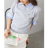 布帛切替ショートスリーブレイヤードポロ | SpRay | 詳細画像5 