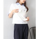 布帛切替ショートスリーブレイヤードポロ | SpRay | 詳細画像7 