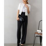 ケーブルメタルボタンショートスリーブカーディガン | SpRay | 詳細画像15 