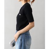 ケーブルメタルボタンショートスリーブカーディガン | SpRay | 詳細画像7 