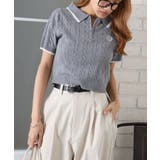 ケーブルハーフＺＩＰショートスリーブポロ | SpRay | 詳細画像12 