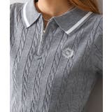 ケーブルハーフＺＩＰショートスリーブポロ | SpRay | 詳細画像18 