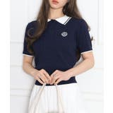 ケーブル2枚衿ショートスリーブ | SpRay | 詳細画像9 