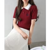 ケーブル2枚衿ショートスリーブ | SpRay | 詳細画像14 