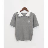 ケーブル2枚衿ショートスリーブ | SpRay | 詳細画像17 