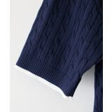 ケーブル2枚衿ショートスリーブ | SpRay | 詳細画像21 