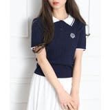 ケーブル2枚衿ショートスリーブ | SpRay | 詳細画像8 