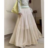 ベージュ | プリーツティアードスカート | SpRay
