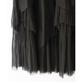 チュールプリーツフリルアシメロングスカート | SpRay | 詳細画像29 