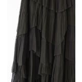 チュールプリーツフリルアシメロングスカート | SpRay | 詳細画像30 