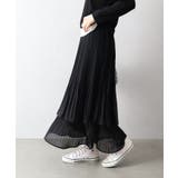 シアプリーツティアードスカート | SpRay | 詳細画像4 