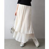 シアプリーツティアードスカート | SpRay | 詳細画像8 