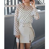 ベルト付きスリットミニスカート | SpRay | 詳細画像15 