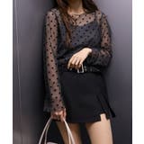 ベルト付きスリットミニスカート | SpRay | 詳細画像7 