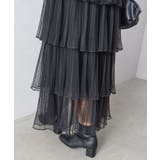 チュールティアードロングスカート | SpRay | 詳細画像10 