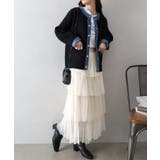 チュールティアードロングスカート | SpRay | 詳細画像11 