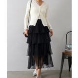 チュールティアードロングスカート | SpRay | 詳細画像24 