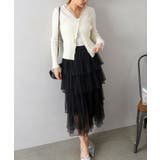 チュールティアードロングスカート | SpRay | 詳細画像28 