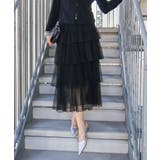 チュールティアードロングスカート | SpRay | 詳細画像35 