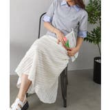 カットレースフレアロングスカート | SpRay | 詳細画像12 