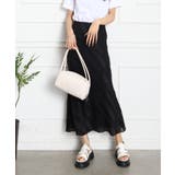 カットレースフレアロングスカート | SpRay | 詳細画像4 