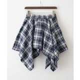 チェックアシメミニスカート | SpRay | 詳細画像19 