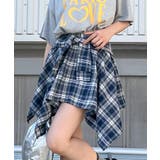 チェックアシメミニスカート | SpRay | 詳細画像28 