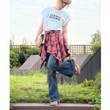 チェックアシメミニスカート | SpRay | 詳細画像30 