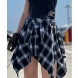 チェックアシメミニスカート | SpRay | 詳細画像37 