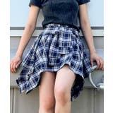 チェックアシメミニスカート | SpRay | 詳細画像44 