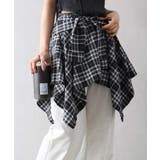 チェックアシメミニスカート | SpRay | 詳細画像48 