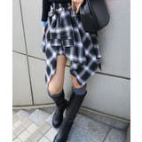 チェックアシメミニスカート | SpRay | 詳細画像59 