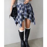 チェックアシメミニスカート | SpRay | 詳細画像61 