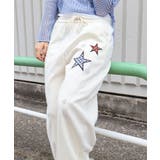 星柄パッチスウェットパンツ | SpRay | 詳細画像4