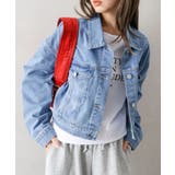 サックスブルー | ショート丈Gジャン | SpRay