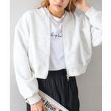 スウェットクロップドブルゾン | SpRay | 詳細画像12 