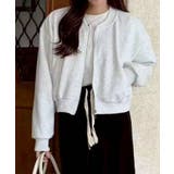 オートミール | スウェットクロップドブルゾン | SpRay