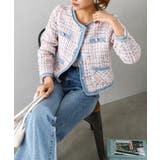 デニムトリミツィードジャケット | SpRay | 詳細画像26 