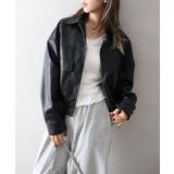 アンティークレザーダブルZIPブルゾン | SpRay | 詳細画像15 