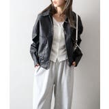 アンティークレザーダブルZIPブルゾン | SpRay | 詳細画像16 