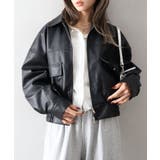 アンティークレザーダブルZIPブルゾン | SpRay | 詳細画像18 