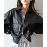 アンティークレザーダブルZIPブルゾン | SpRay | 詳細画像23 