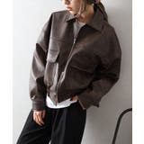 アンティークレザーダブルZIPブルゾン | SpRay | 詳細画像2 