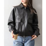 アンティークレザーダブルZIPブルゾン | SpRay | 詳細画像30 