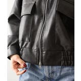 アンティークレザーダブルZIPブルゾン | SpRay | 詳細画像32 