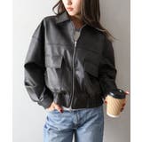 アンティークレザーダブルZIPブルゾン | SpRay | 詳細画像34 