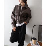 アンティークレザーダブルZIPブルゾン | SpRay | 詳細画像3 