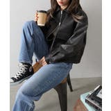 アンティークレザーダブルZIPブルゾン | SpRay | 詳細画像37 