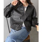 アンティークレザーダブルZIPブルゾン | SpRay | 詳細画像40 